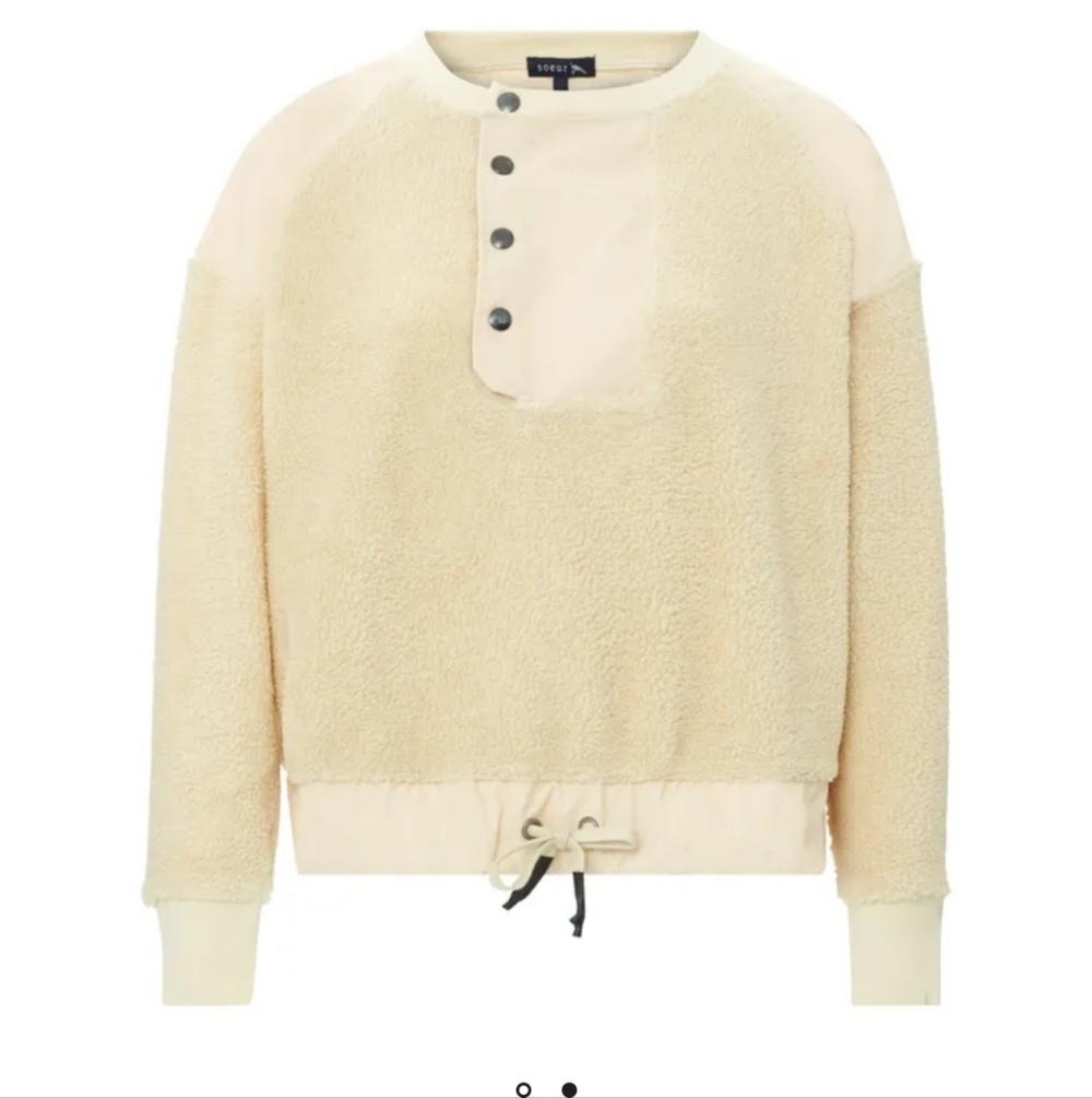 Soeur Sari Sherpa Sweatshirt